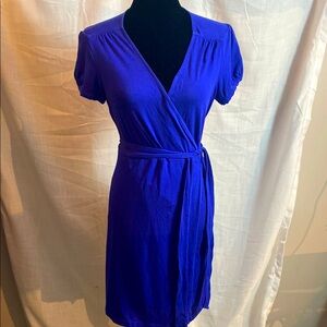Land’s End Blue Wrap Dress